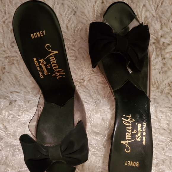 Amalfi by Rangoni, Bowey. Vintage Kitten Heel - Picture 2 of 6